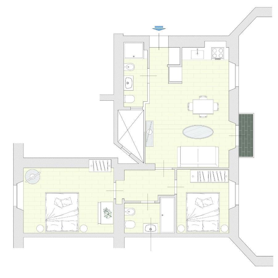 מילאנו Madeleine Apartments - Residenza Belle Epoque מראה חיצוני תמונה